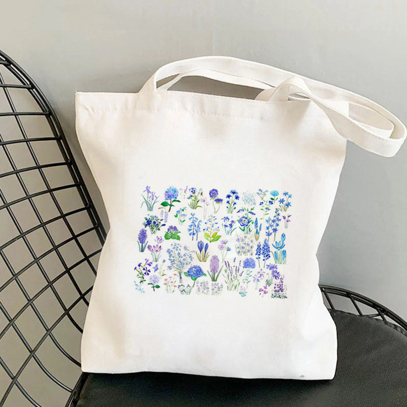 Women's Fashion One Shoulder Canvas Tote Bag