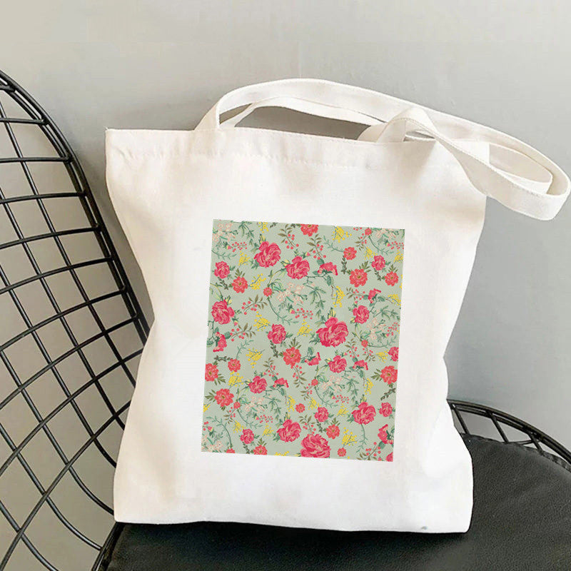 Women's Fashion One Shoulder Canvas Tote Bag