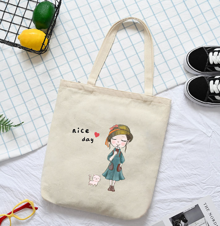 Wood and Stone Original Canvas Shoulder Tote Bag