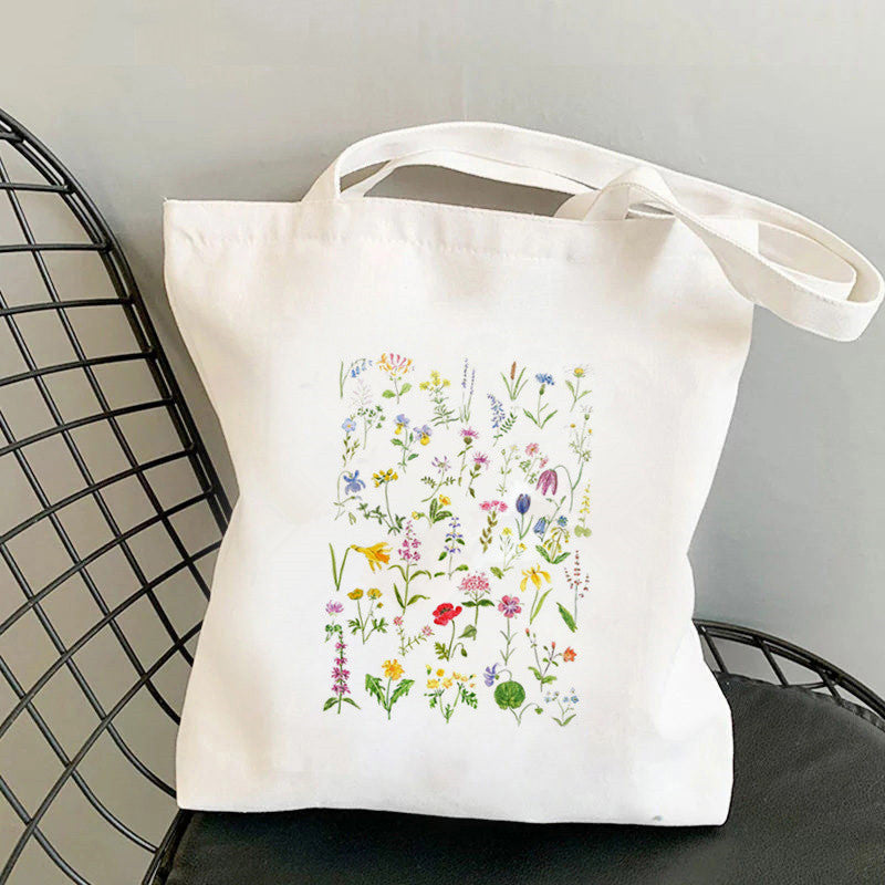 Women's Fashion One Shoulder Canvas Tote Bag