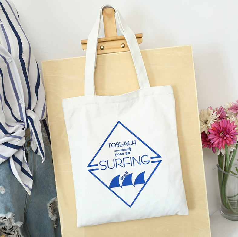 Eco-Friendly Canvas Shoulder Tote Bag for Women