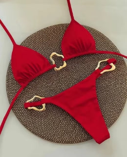 Hollow Bikini Set