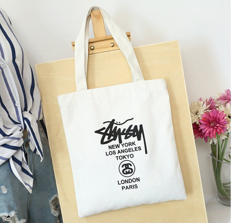 Eco-Friendly Canvas Shoulder Tote Bag for Women
