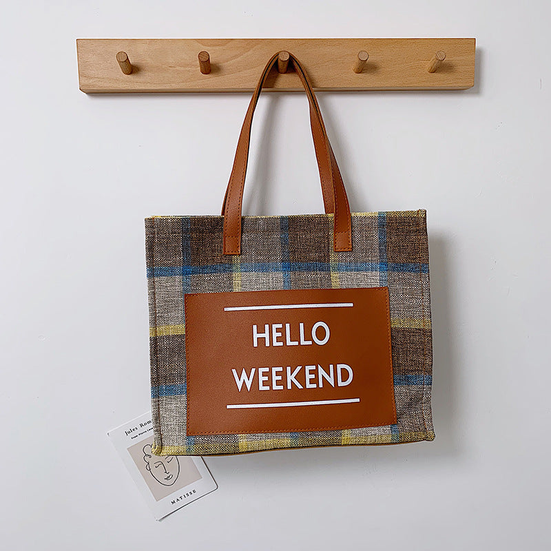 Korean Original Canvas Tote Bag for Women (2019)