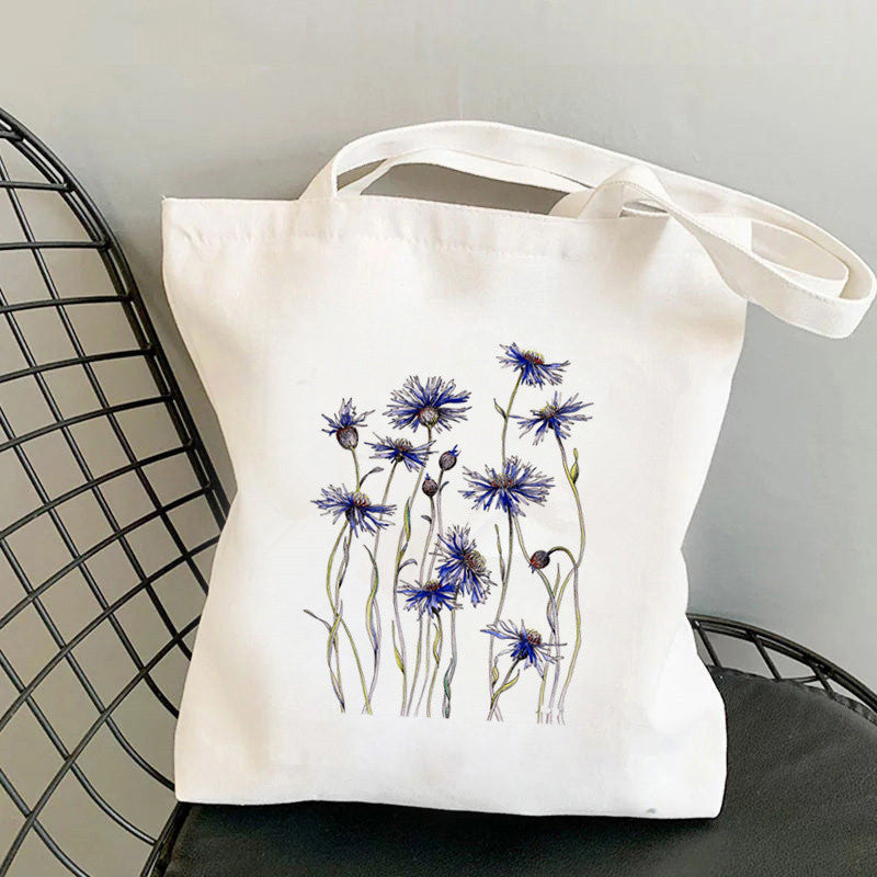 Women's Fashion One Shoulder Canvas Tote Bag