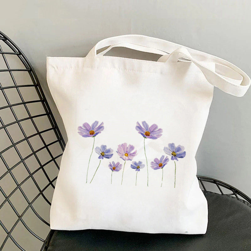 Women's Fashion One Shoulder Canvas Tote Bag