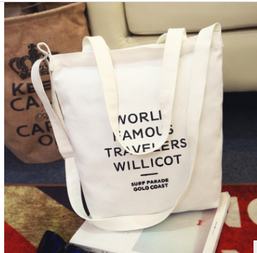 Eco-Friendly Canvas Shoulder Tote Bag for Women