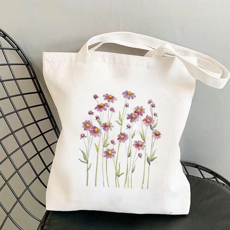 Women's Fashion One Shoulder Canvas Tote Bag