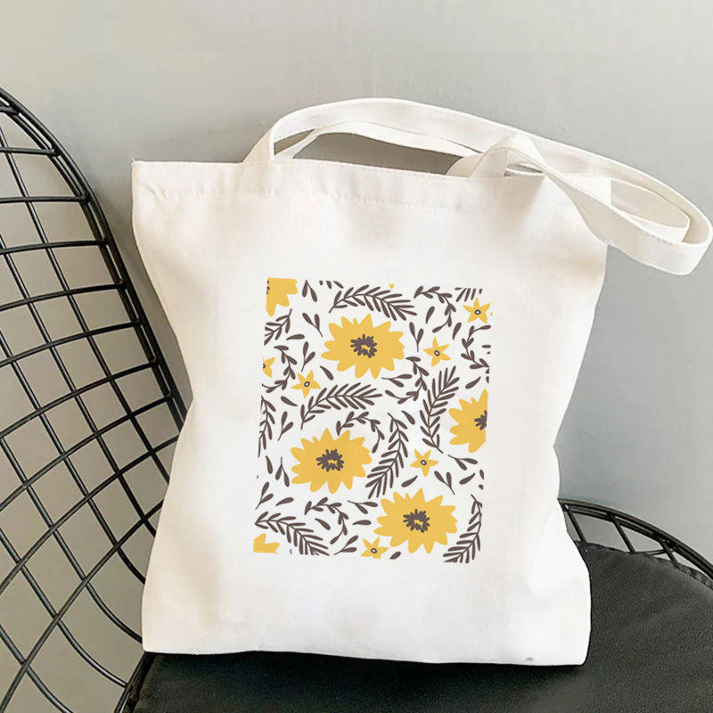 Women's Fashion One Shoulder Canvas Tote Bag