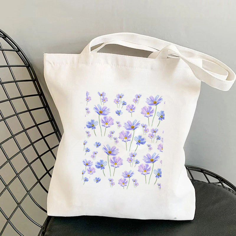 Women's Fashion One Shoulder Canvas Tote Bag
