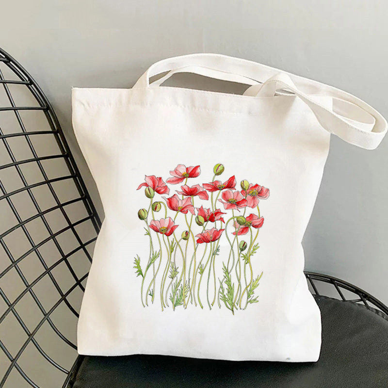 Women's Fashion One Shoulder Canvas Tote Bag