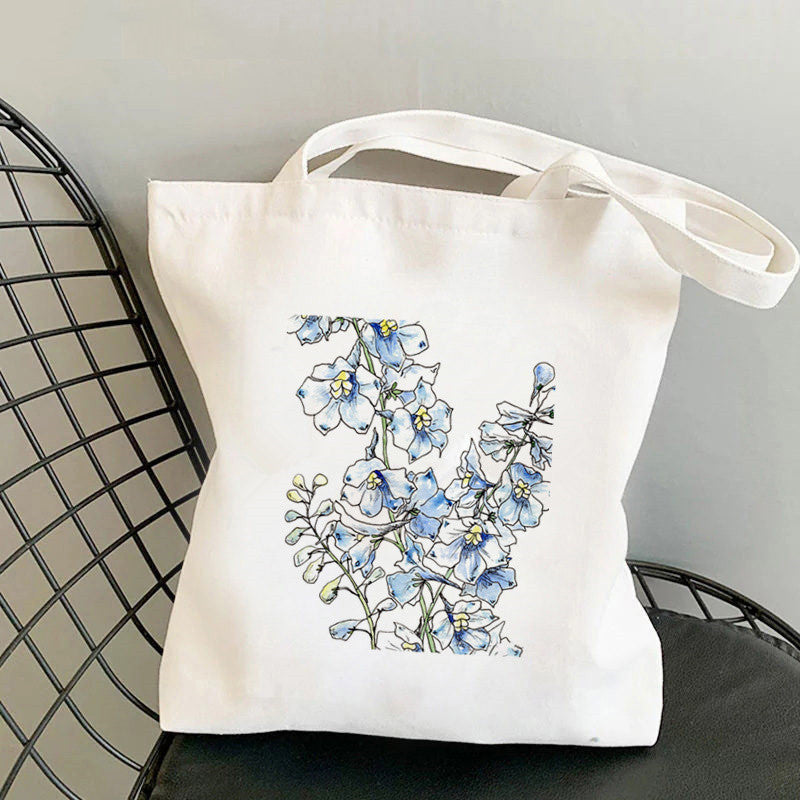 Women's Fashion One Shoulder Canvas Tote Bag