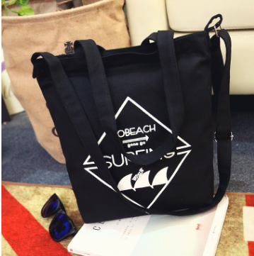 Eco-Friendly Canvas Shoulder Tote Bag for Women