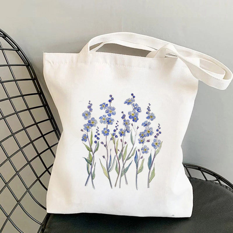 Women's Fashion One Shoulder Canvas Tote Bag