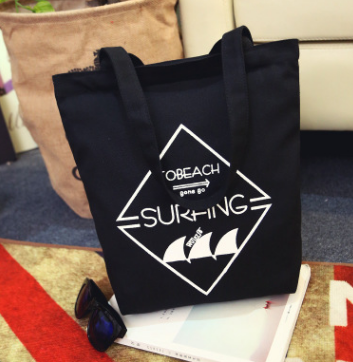 Eco-Friendly Canvas Shoulder Tote Bag for Women