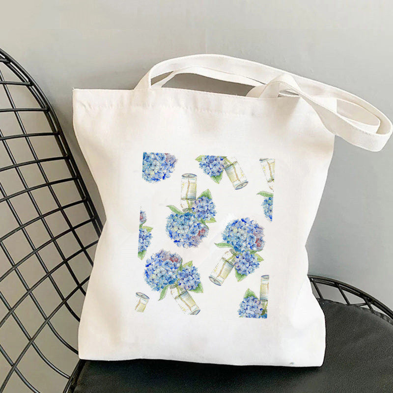 Women's Fashion One Shoulder Canvas Tote Bag